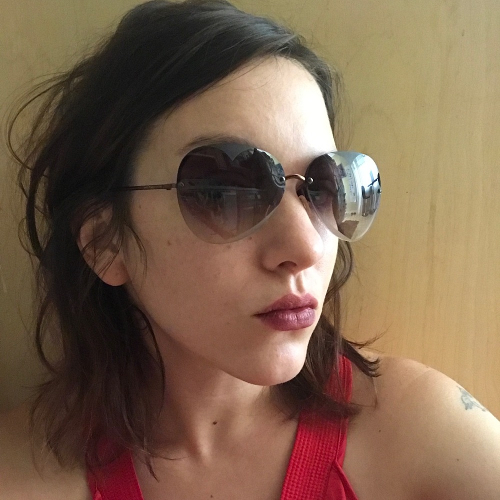 Marc by Marc Jacobs Heart Sunglasses