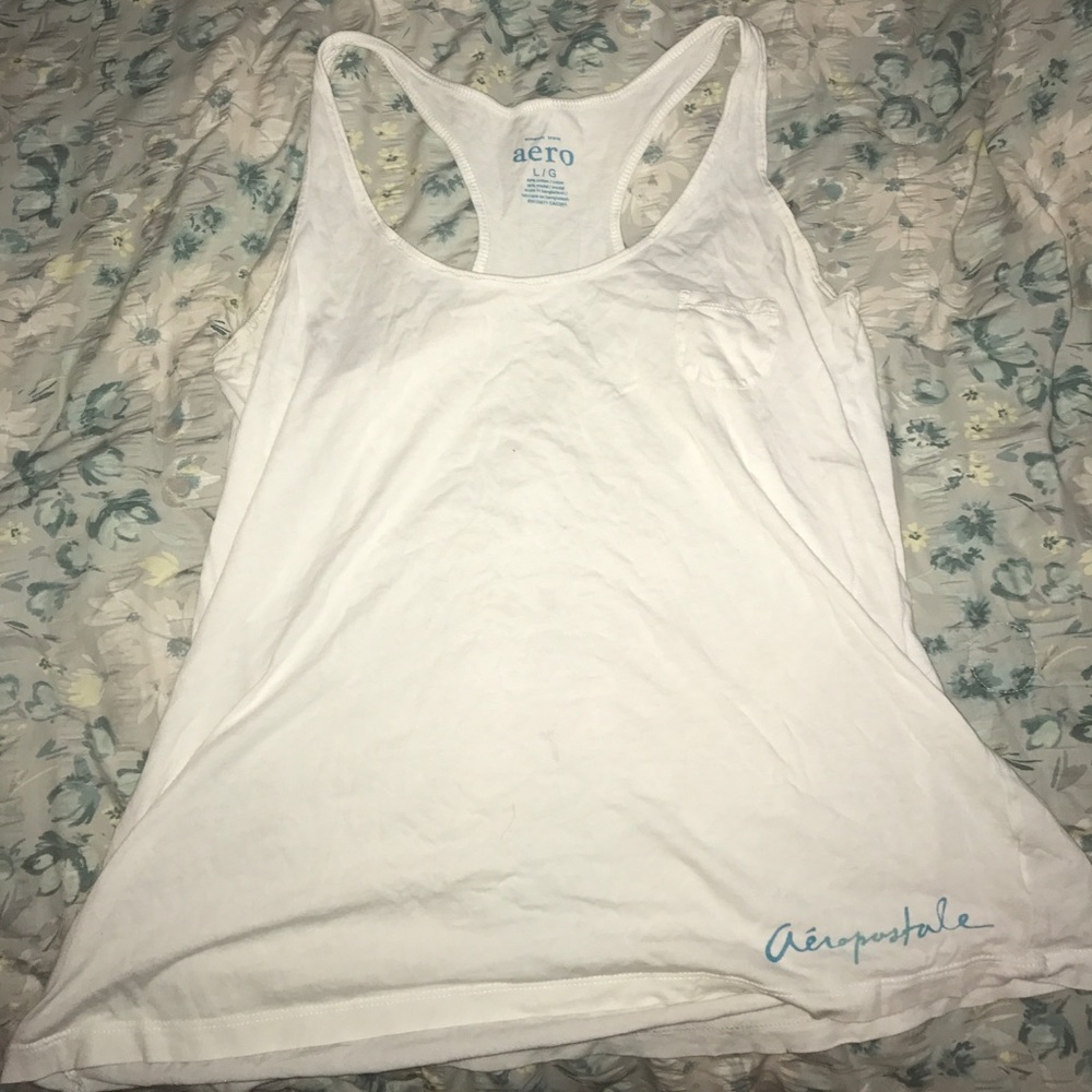 Aero white tank