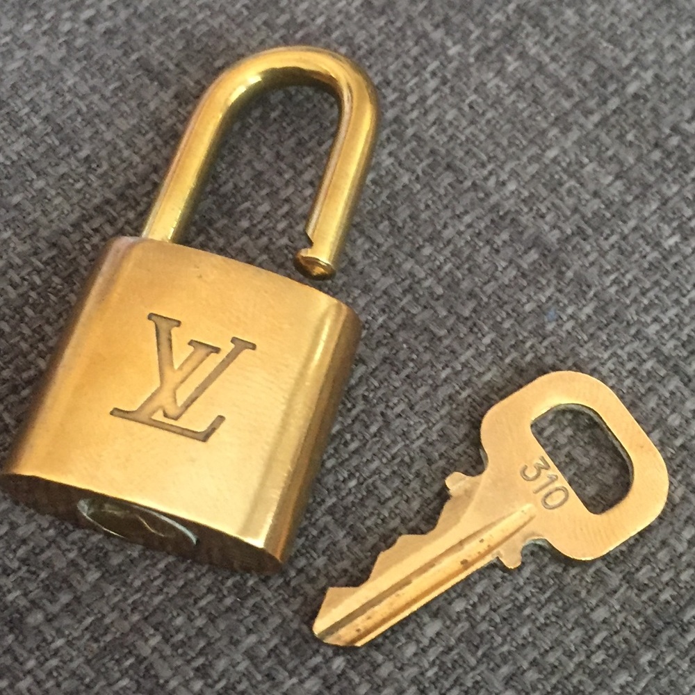 Authentic Louis Vuitton Lock and Key 310