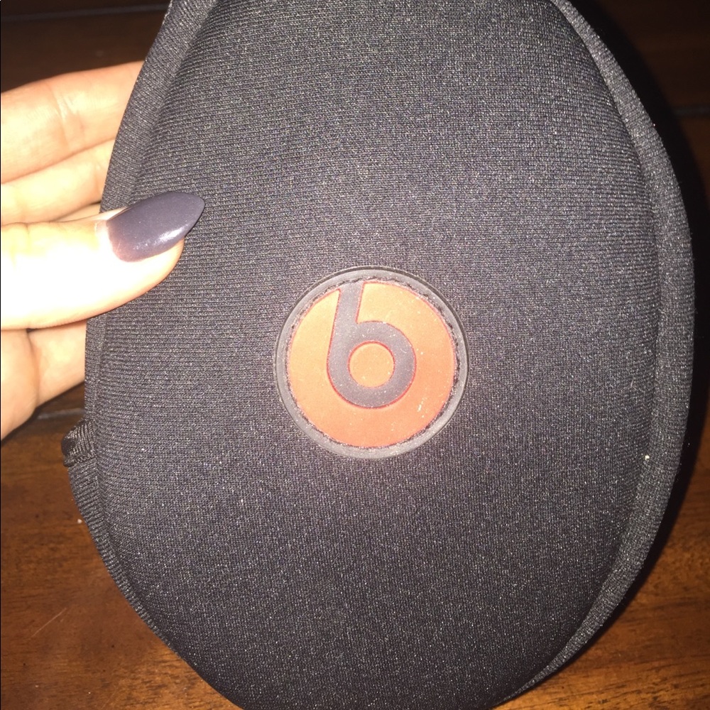 Beats by Dre headphones.