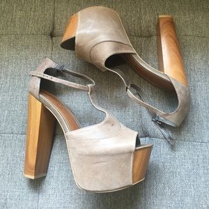 Jessica Simpson strappy heels