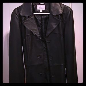 Worthington Leather Trench coat