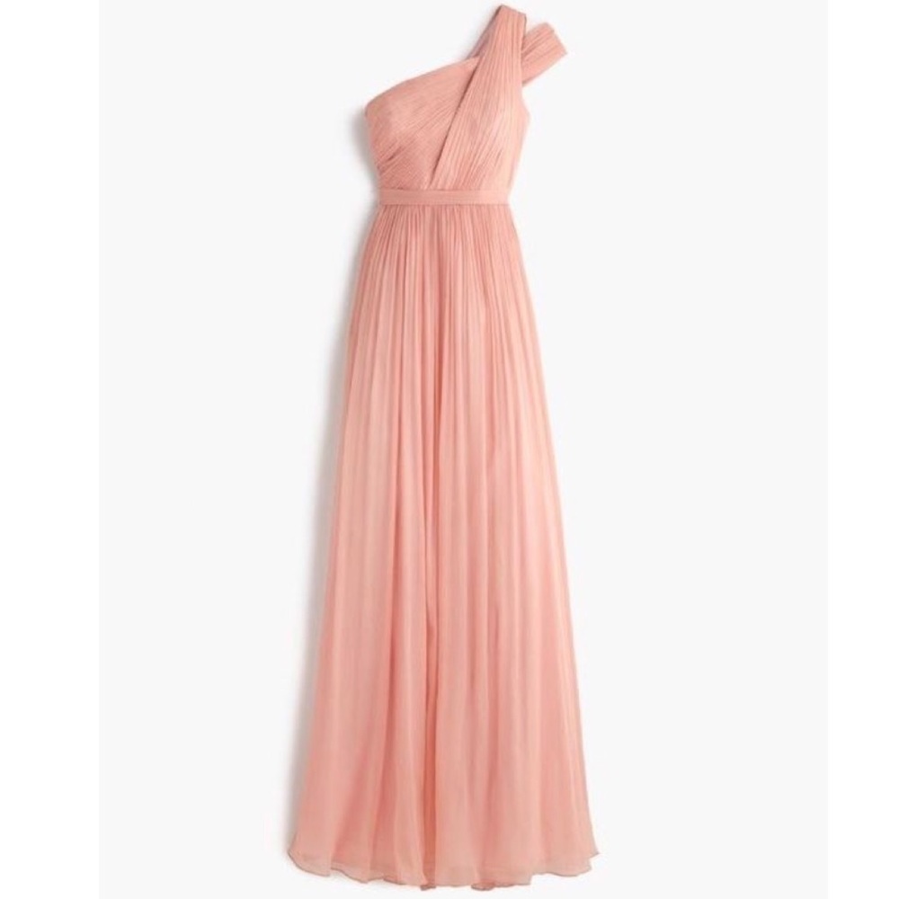 SOLD! J.Crew Cara Dress In Silk Chiffon - Picture 1 of 7