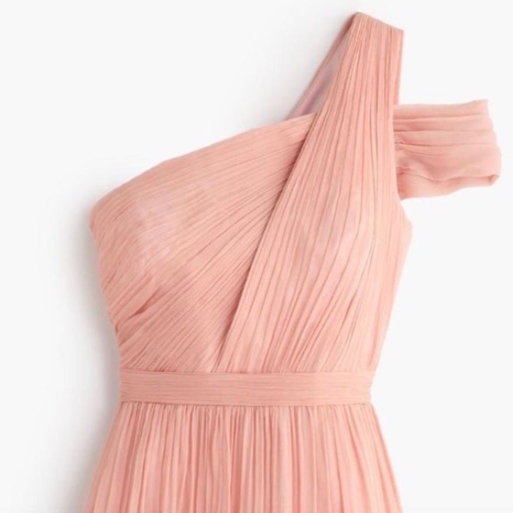 SOLD! J.Crew Cara Dress In Silk Chiffon - Picture 2 of 7