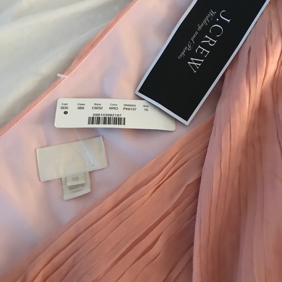 SOLD! J.Crew Cara Dress In Silk Chiffon - Picture 5 of 7