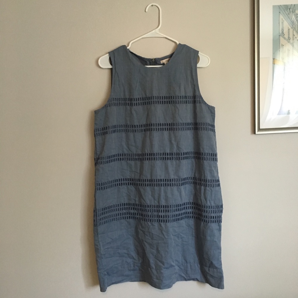 Gap Chambray Shift Dress