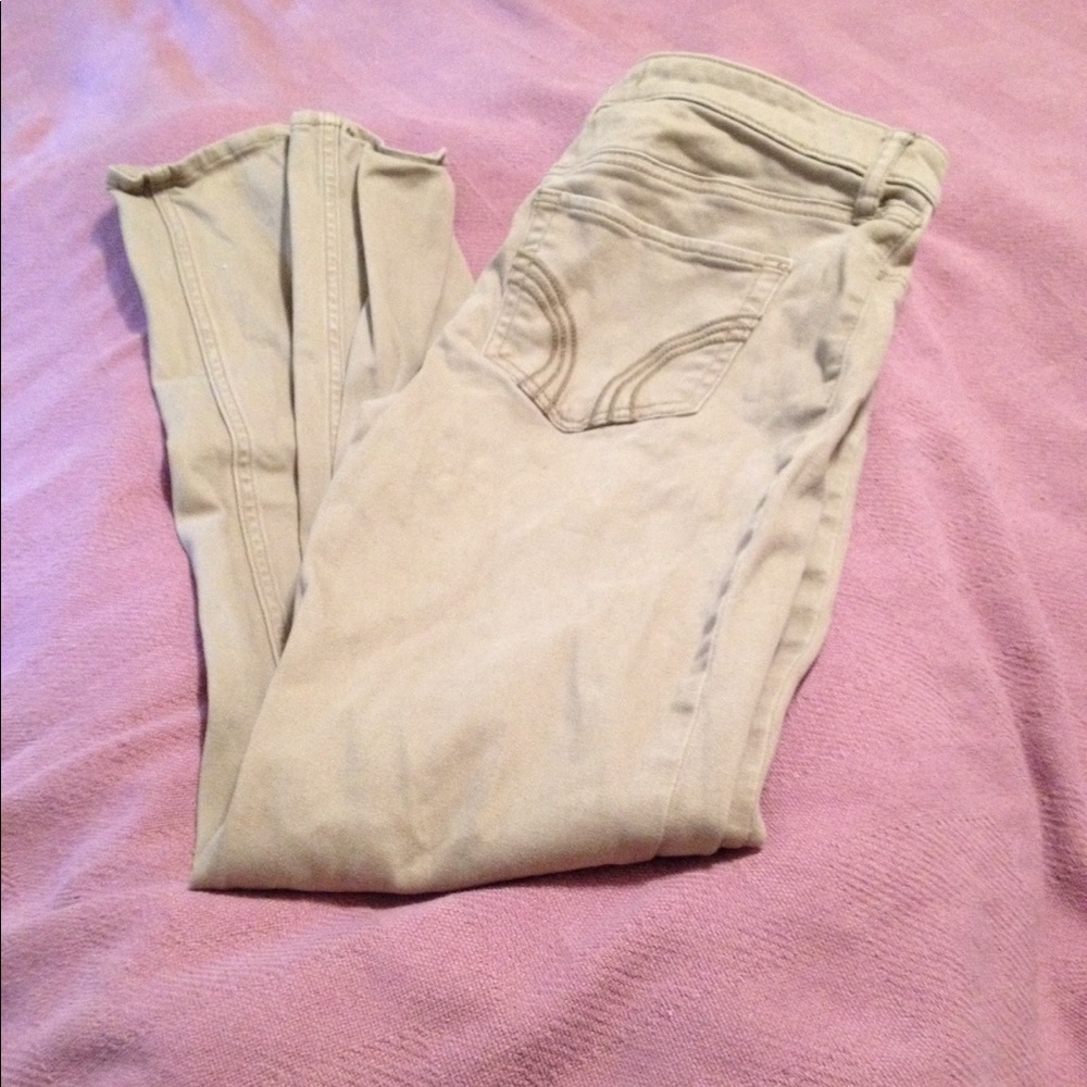 Khaki jeans