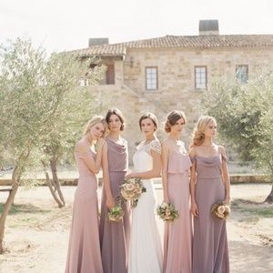 Jenny Yoo Blake Whipped Apricot