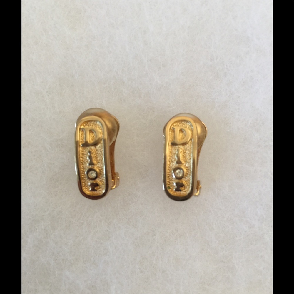 Chris.Dior vintage earrings