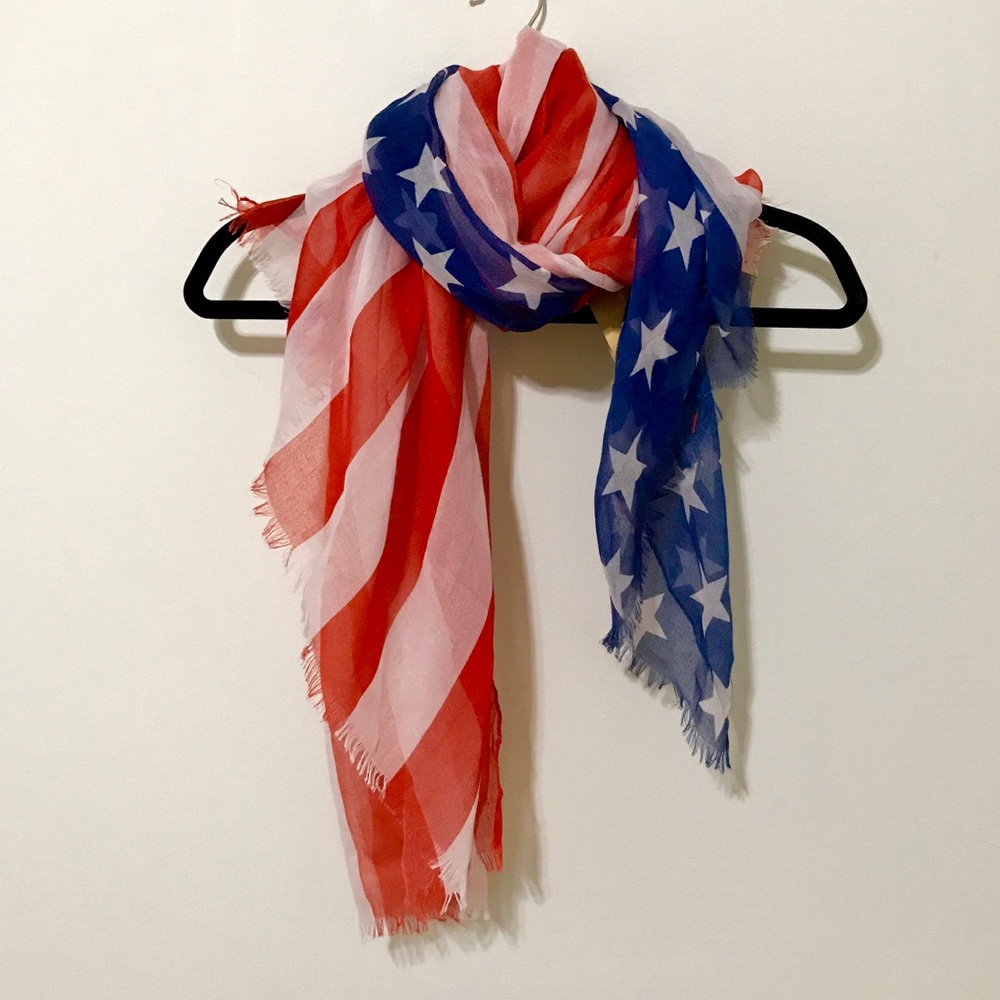American Flag Scarf
