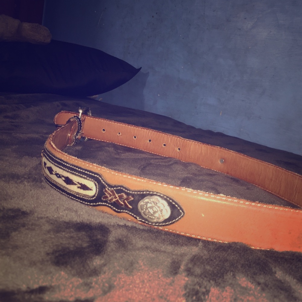 Cowboy style belt