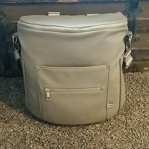 Fawn Design Stone Gray diaper bag