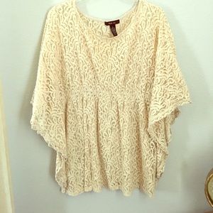 Lace Flowy Top