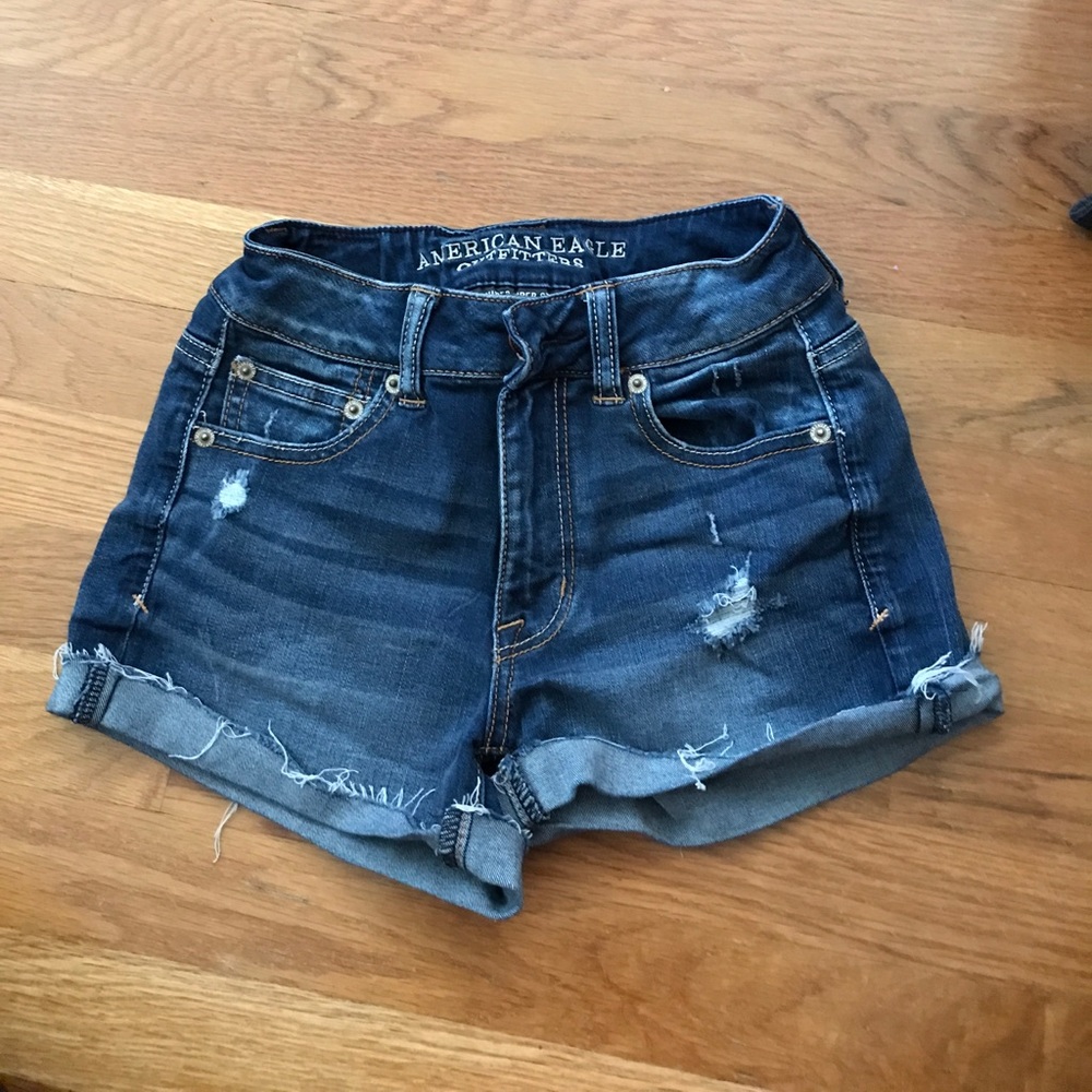 American Eagle Super Super Stretch Jean Shorts