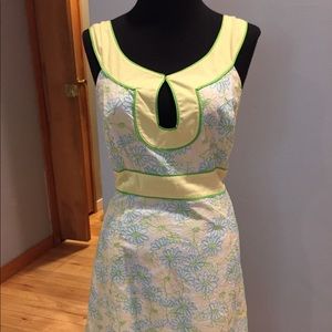 Lilly Pulitzer shift dress.
