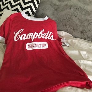 Campbells soup graphic tee