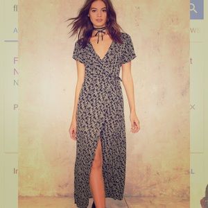 Emory park wrap dress, Purchased from nasty gal