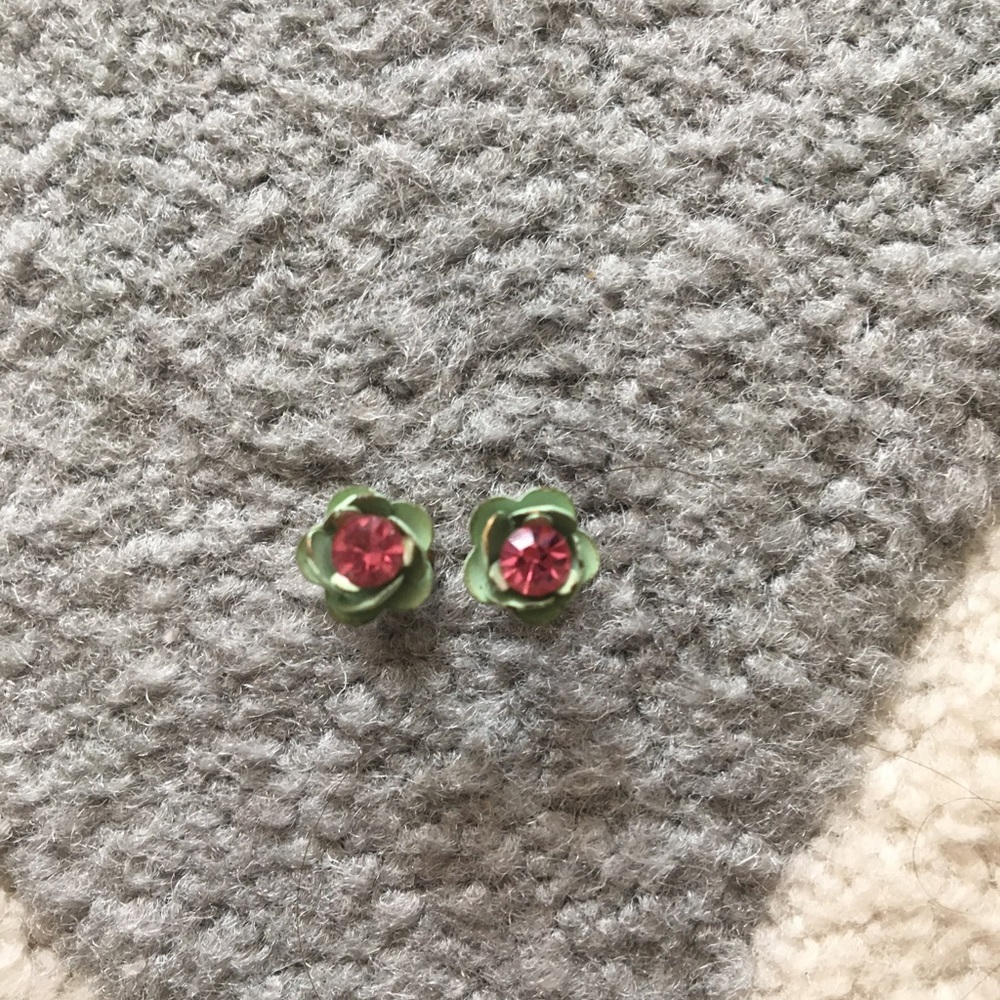 Michal Negrin Flower Stud Earrings