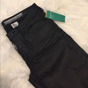 Metallic/ "Wet" Jeans