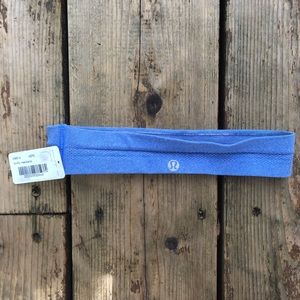 Blue lululemon headband