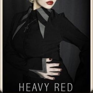 Noir Enigma Striped Blouse