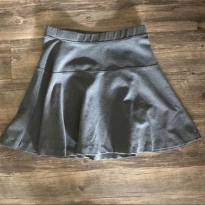 Grey skater skirt