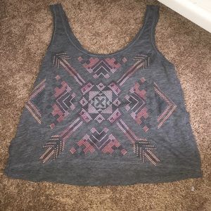 American eagle cropped tank top