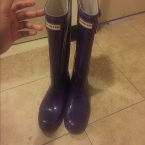 Purple Hunter Rainboots!