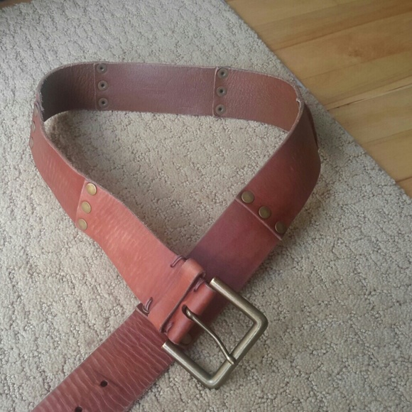 GENUINE LEATHER BELT - Picture 1 of 1