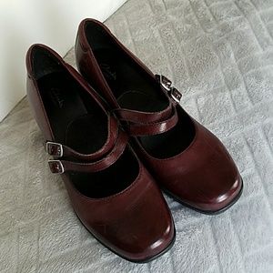 Oxblood / Cordovan / Red / Clark's pump shoes