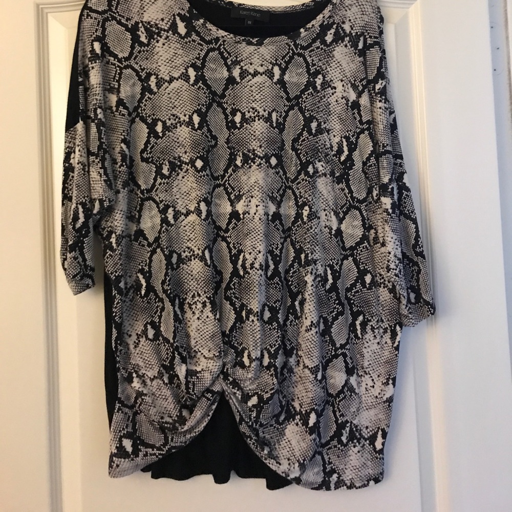 Snakeskin shirt