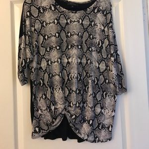Snakeskin shirt