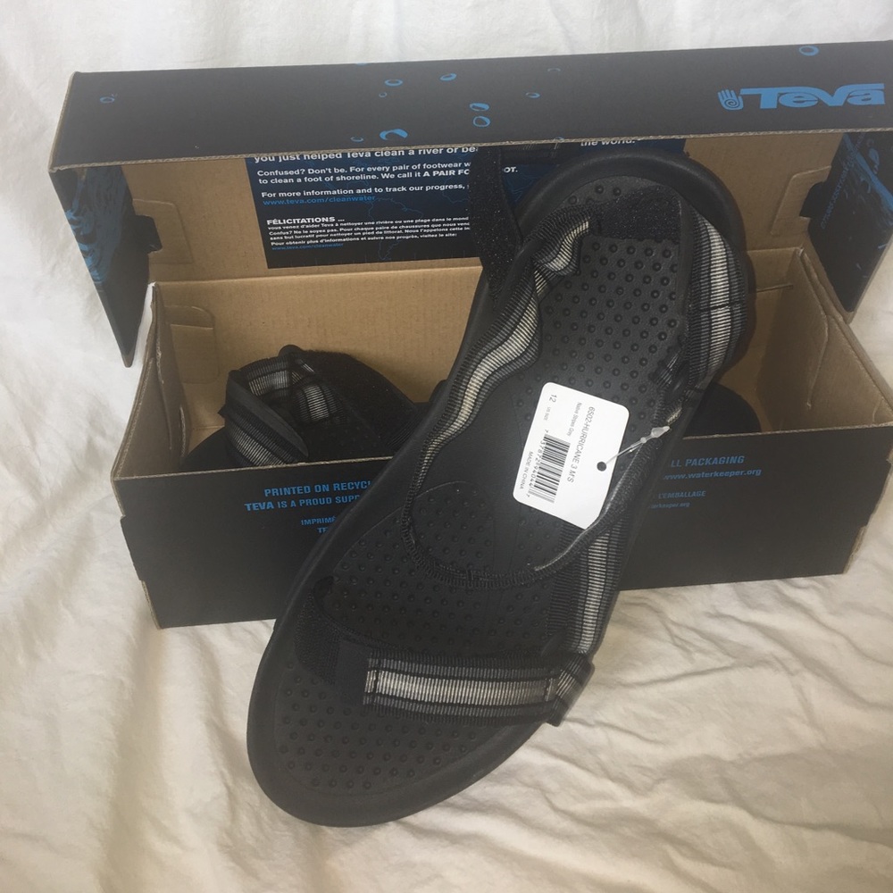 Teva's grey and black