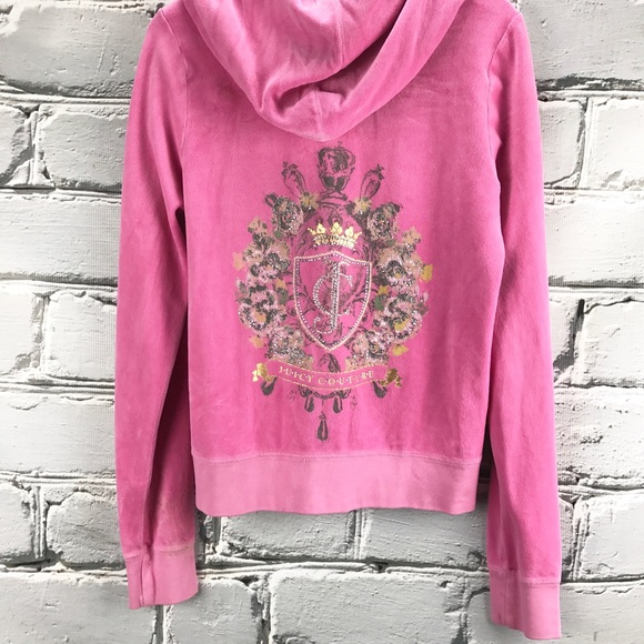 Juicy Couture Sweaters - 💕SALE💕 Juicy Couture Pink Embellished Sweatshirt