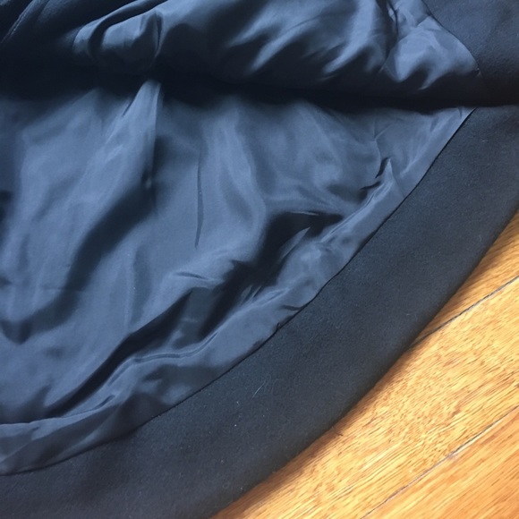 NWOT Helene Berman London Black Wool Poncho Small - Picture 4 of 5