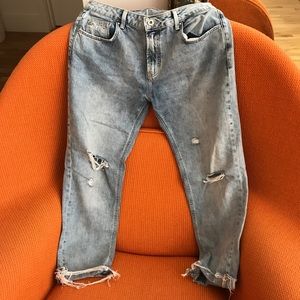 Zara TRF Denim Boyfriend Jeans
