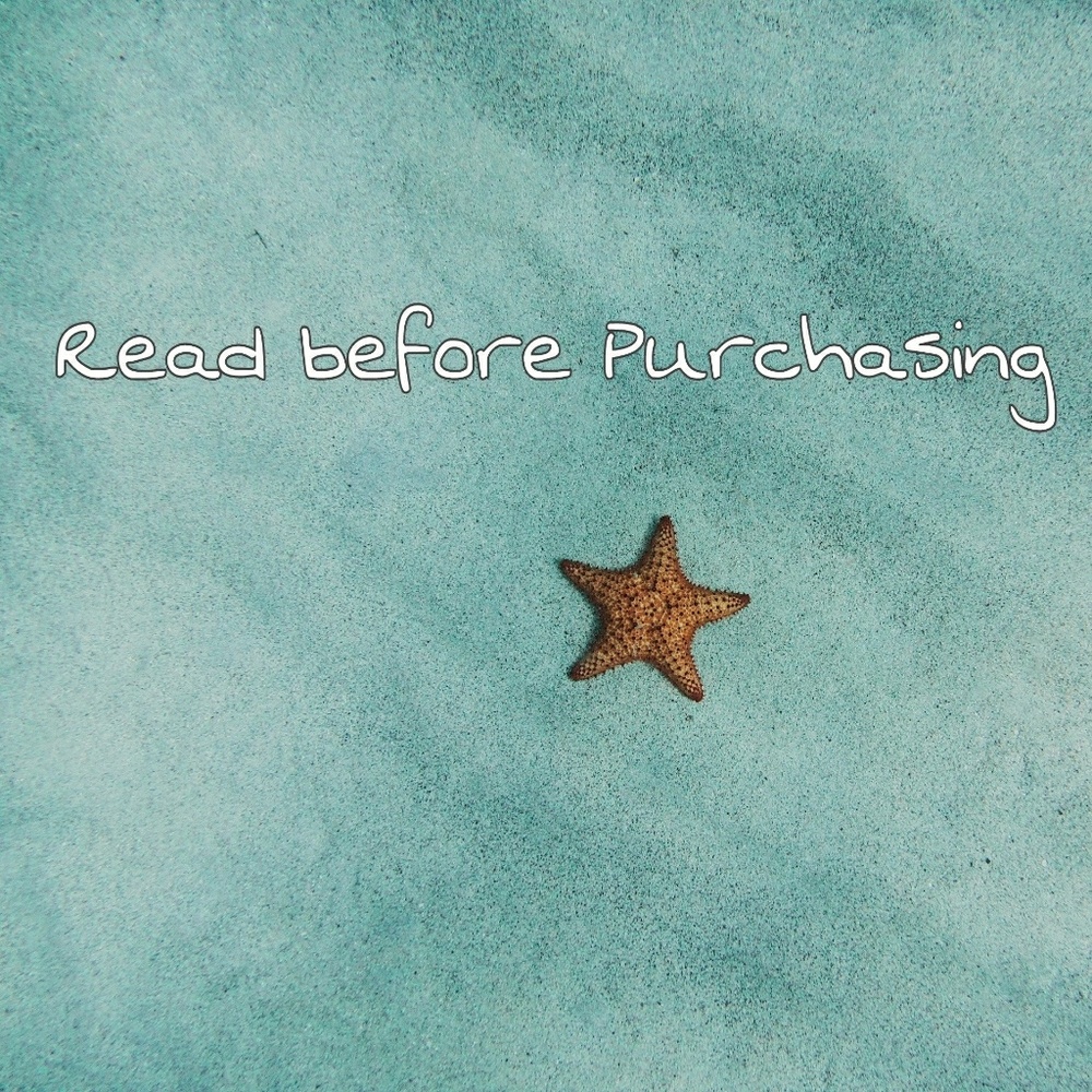 ☆ Poshers please Read ☆