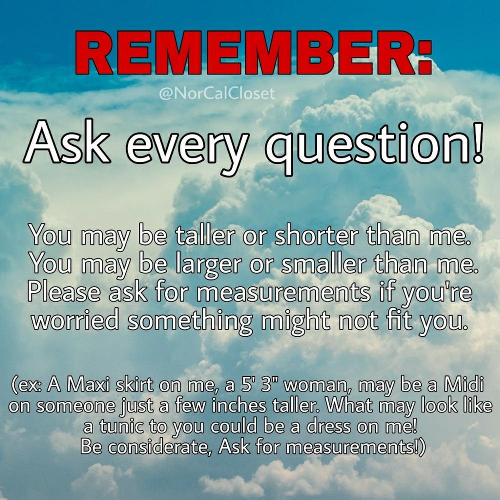 ☆ Poshers please Read ☆ - Picture 5 of 6