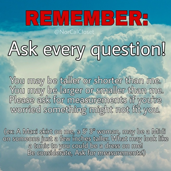 ☆ Poshers please Read ☆ - Picture 5 of 6