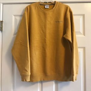 Yellow Columbia sweatshirt