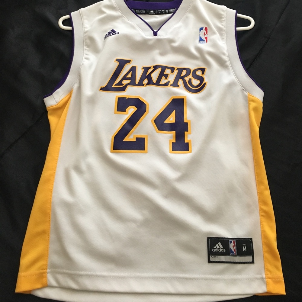 YTH LAKERS KOBE BRYANT 24 JERSEY MINT CONDITION