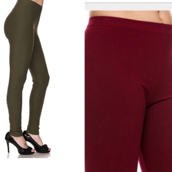 🎉HP🎉OLIVE LEGGINGS✨ - Picture 6 of 6