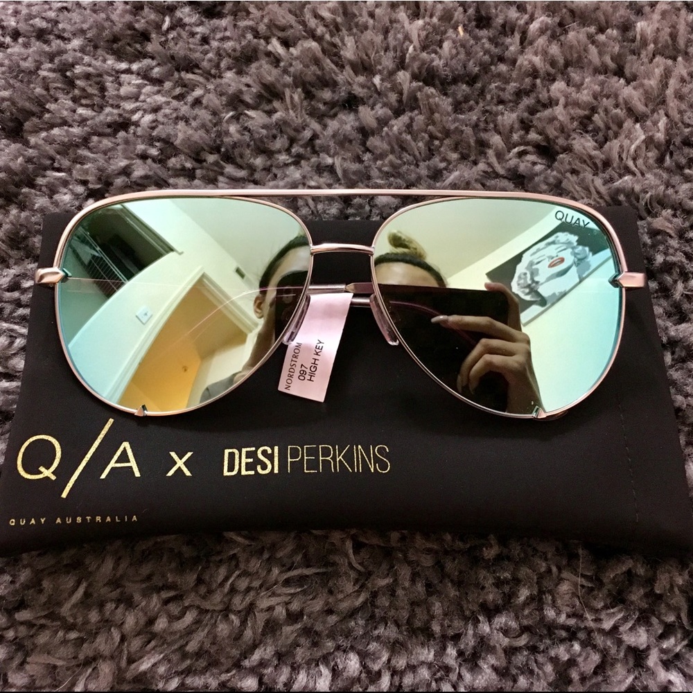 Quay Australia x Desi Perkins High Key Sunglasses