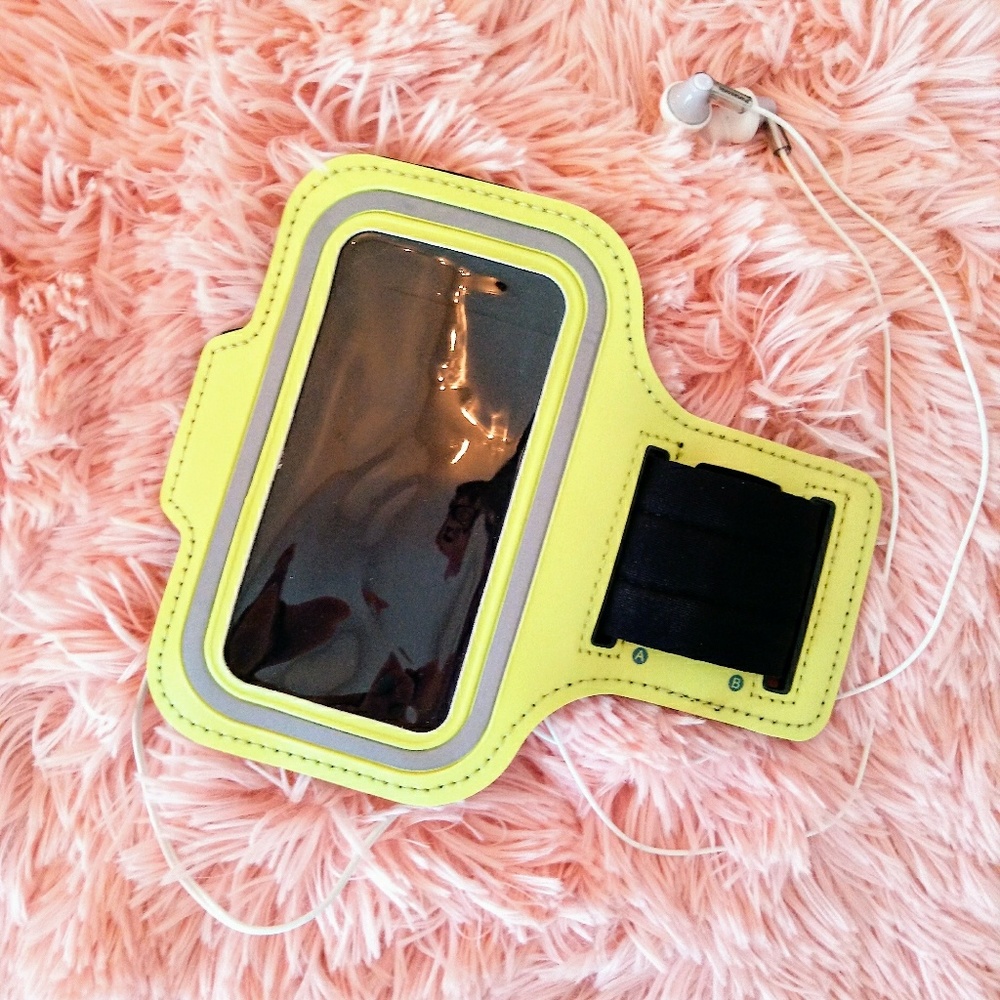 iPhone 5/5s Lime Green Athletic Armband🏃