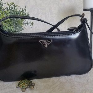 Prada leather purse.