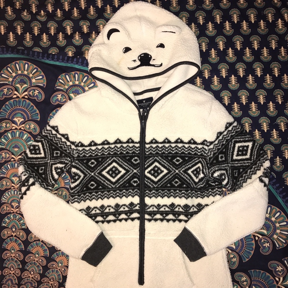 Polar bear onesie
