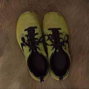 Nike Lime Green Lunar Glide Running Shoes Size 8