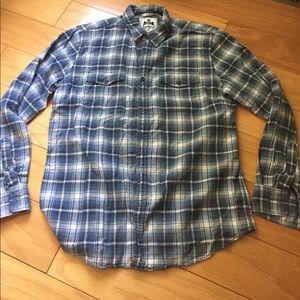 Express large plaid shirt
