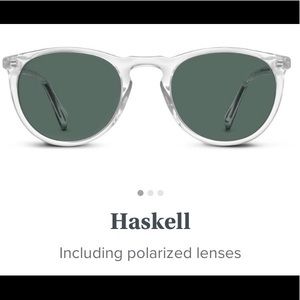 Warby Parker Haskell Sunglasses - Crystal