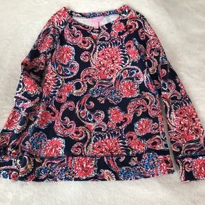 Lilly Pulitzer Crew-Neck Sweatshirt